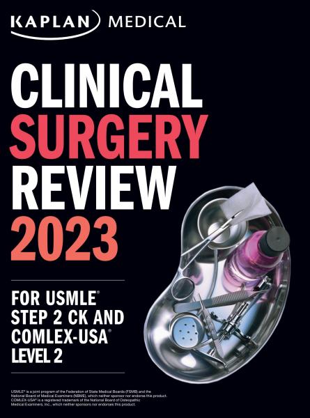 Kaplan Medical Clinical Surgery Review 2023 - آزمون های امریکا Step 2